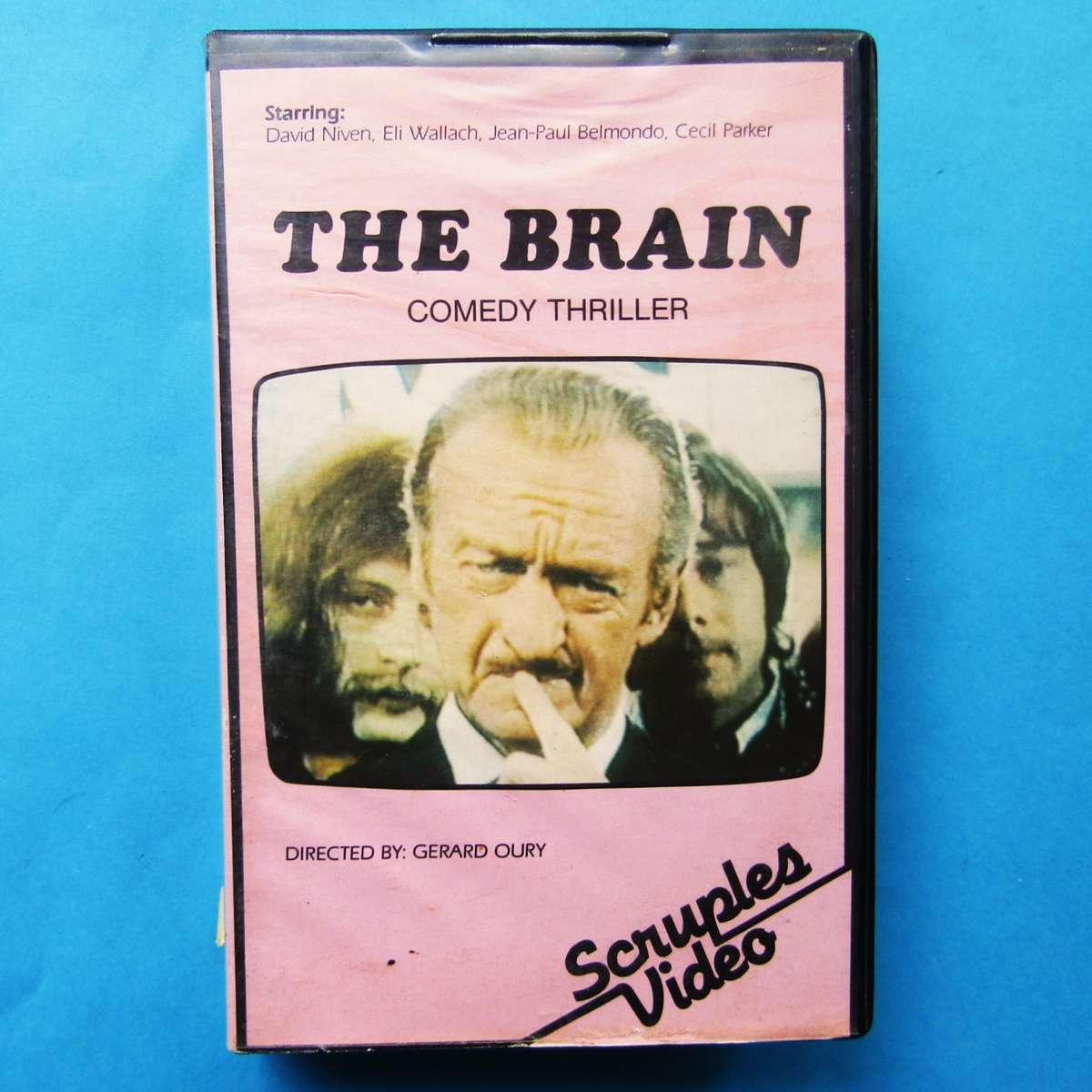 The Brain - David Niven - Movie VHS Tape