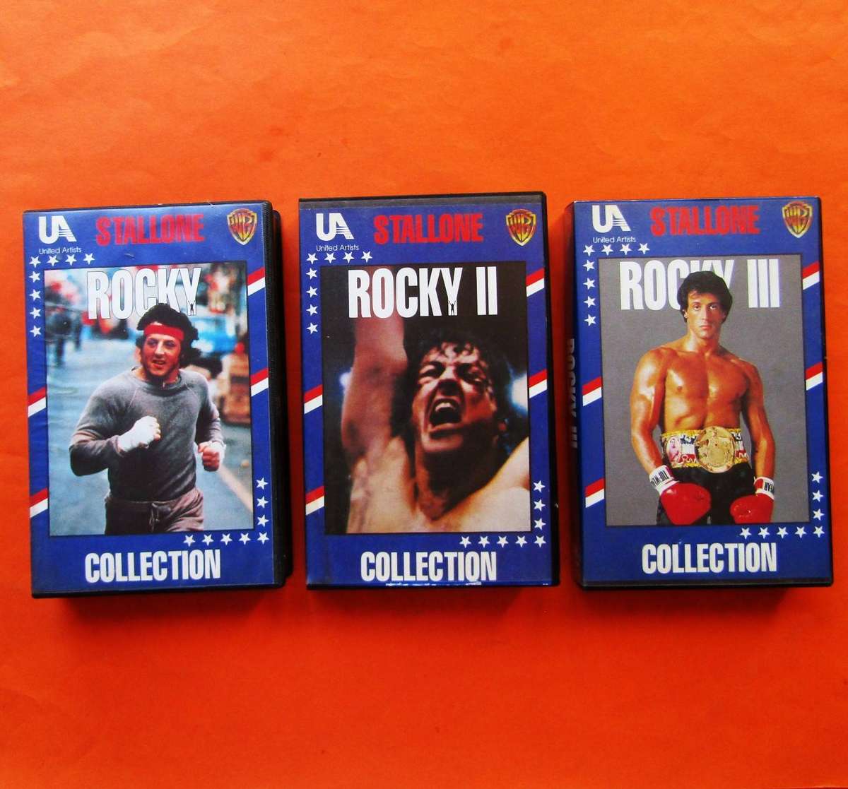Rocky 1 to 3 - Movie VHS Tapes
