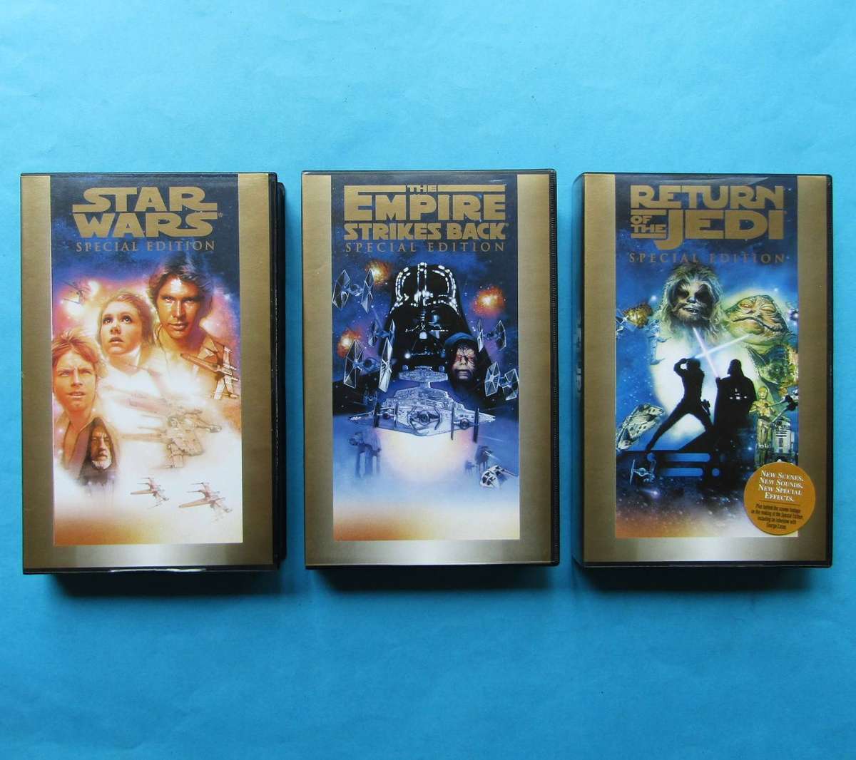 Star Wars Trilogy - Special Edition - Movie VHS Tapes (1997)
