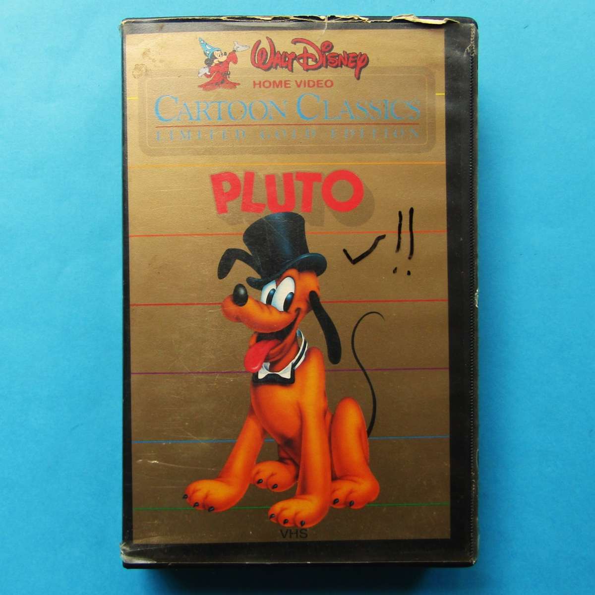 Pluto - Walt Disney Gold Edition - VHS Video Tape (1987)
