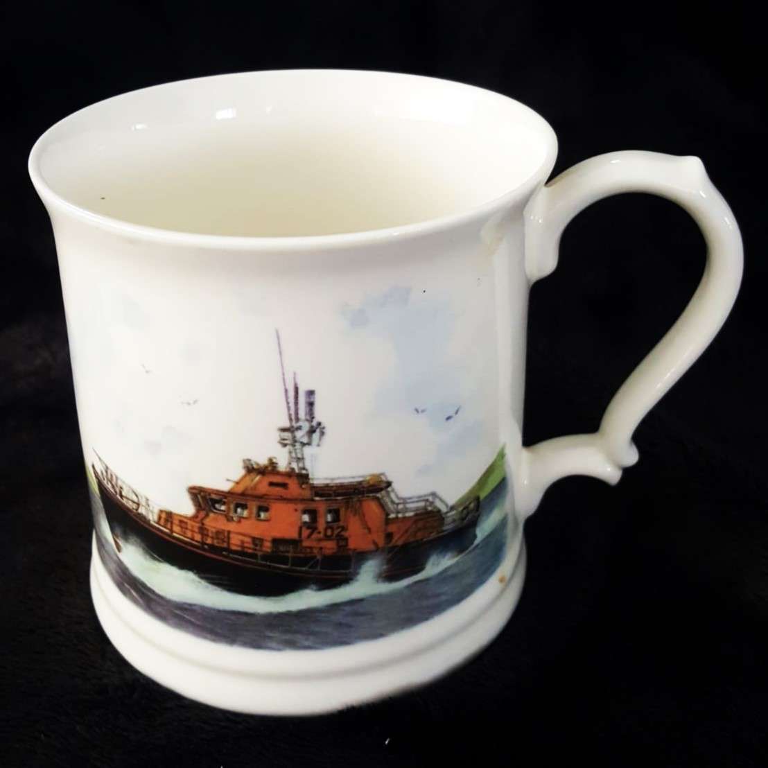 Old RNLI Lifeboat 175 Year Anniversary Beer Mug