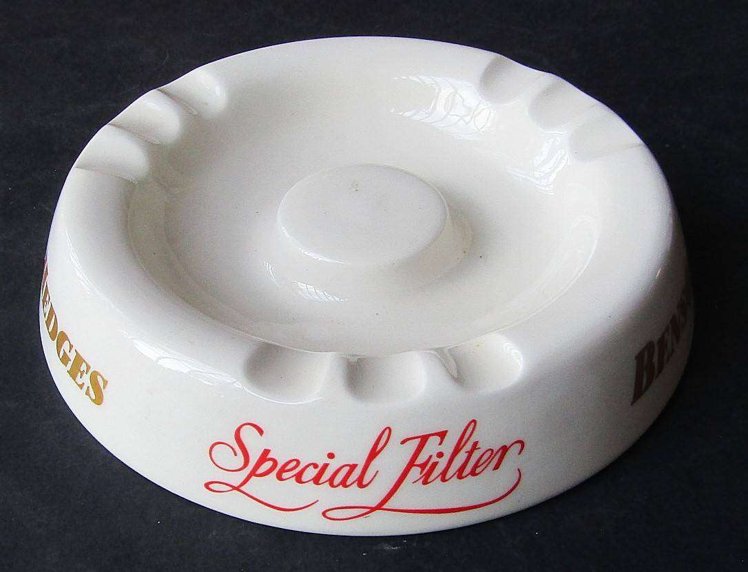 Large Old Benson & Hedges Advertising Ashtray