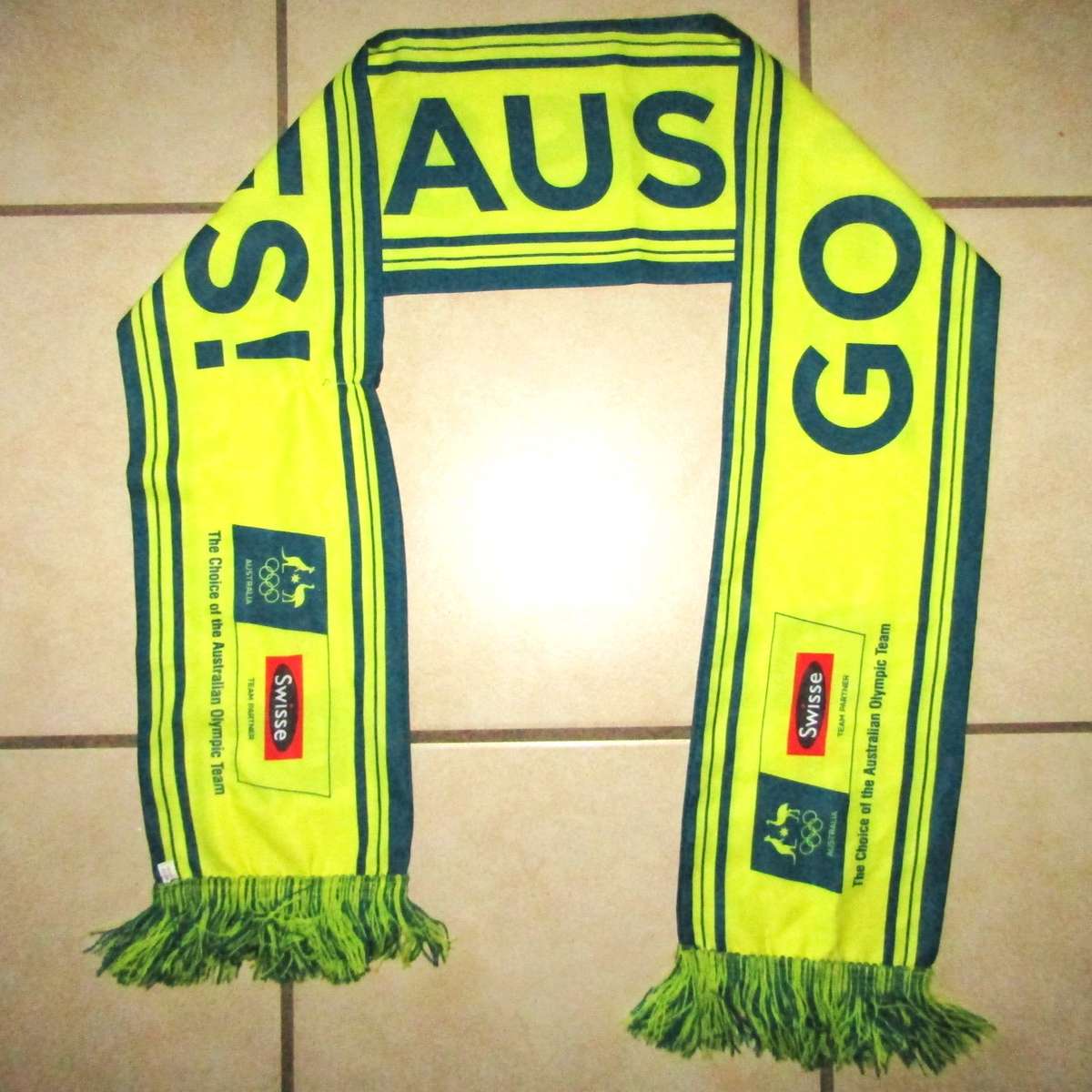 Old Australia Olympic Team Supporter Scarf