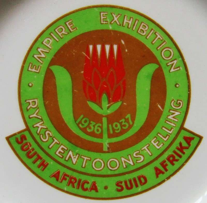 1936 SA Empire Exhibition Ashtray