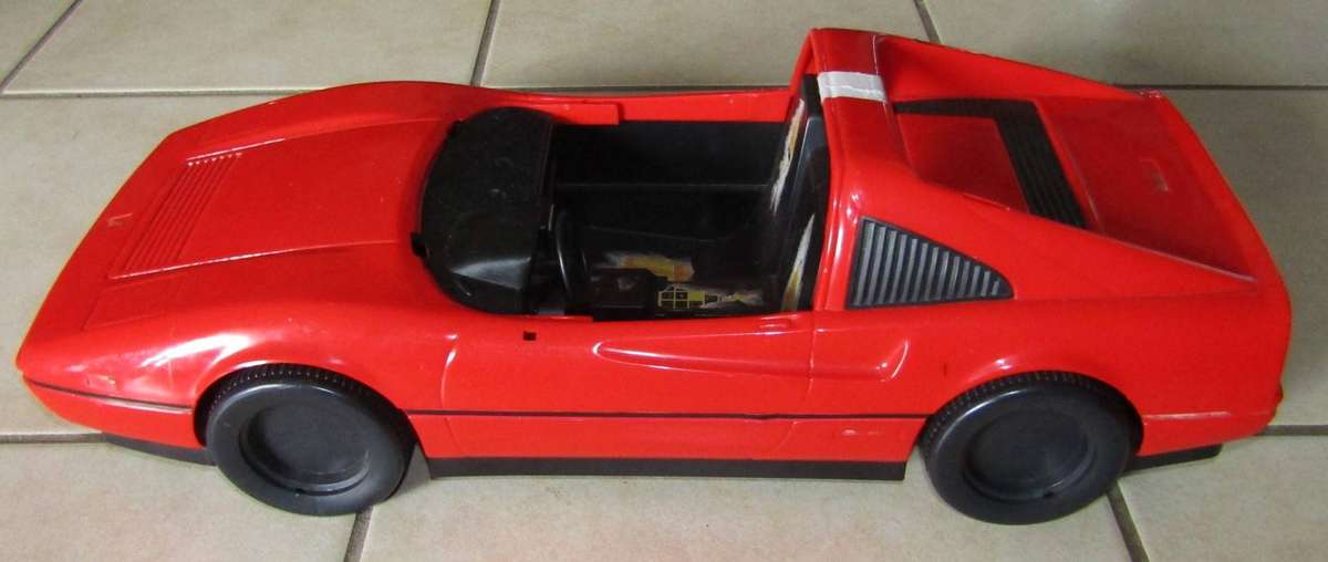 1986 Mattel Barbie Red Ferrari Car