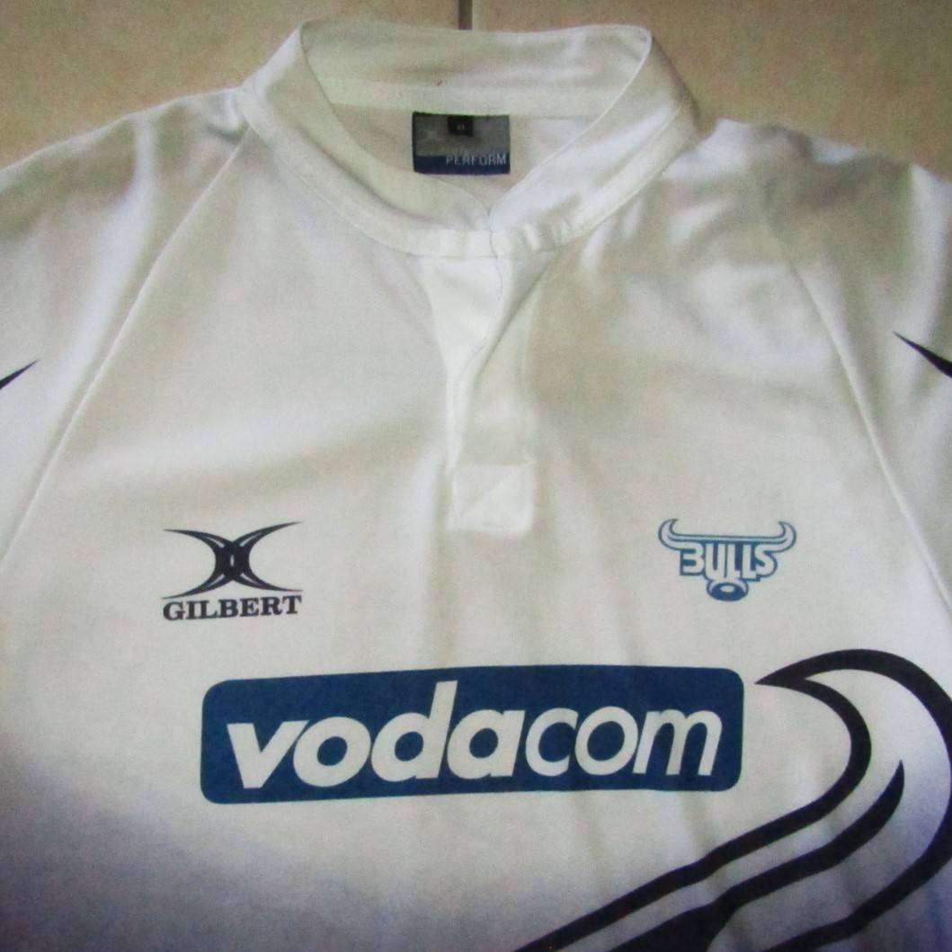 Old Bulls White Super 14 Rugby Jersey - XL Size