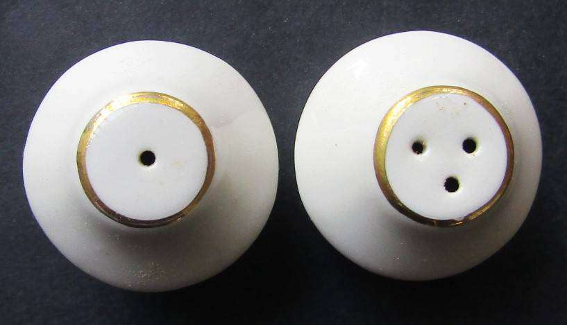 Old SAA Airways Flying Springbok Salt and Pepper Pots