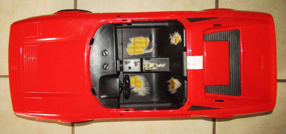 1986 Mattel Barbie Red Ferrari Car