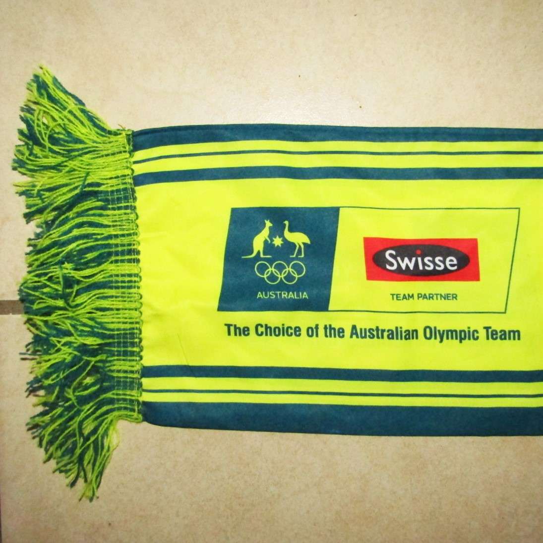 Old Australia Olympic Team Supporter Scarf