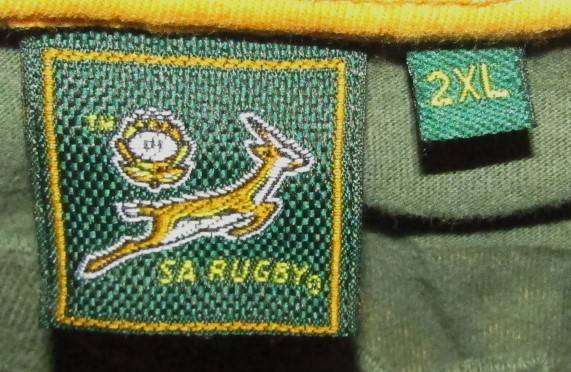 Old Springbok Rugby Shirt - Size 2XL