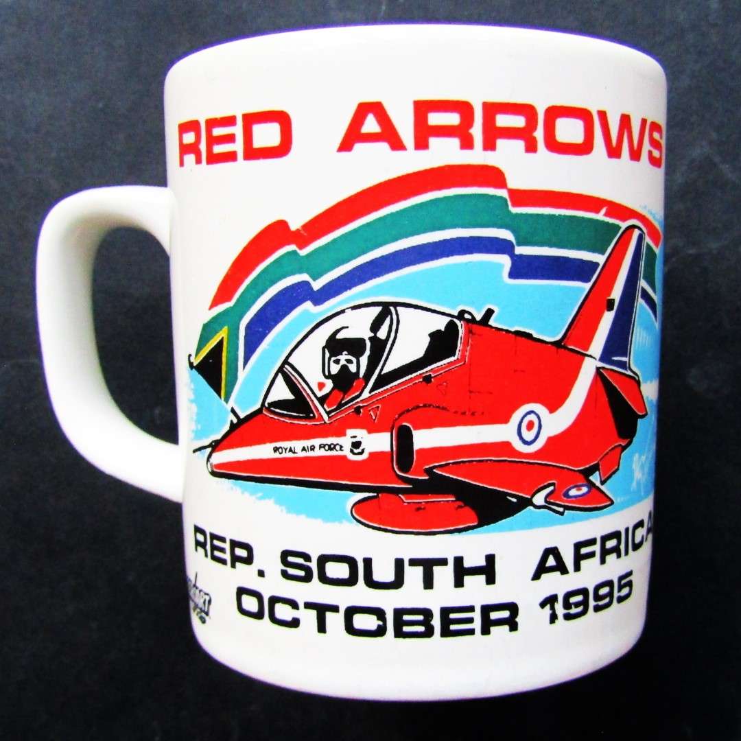 1995 Royal Air Force Red Arrows Mug