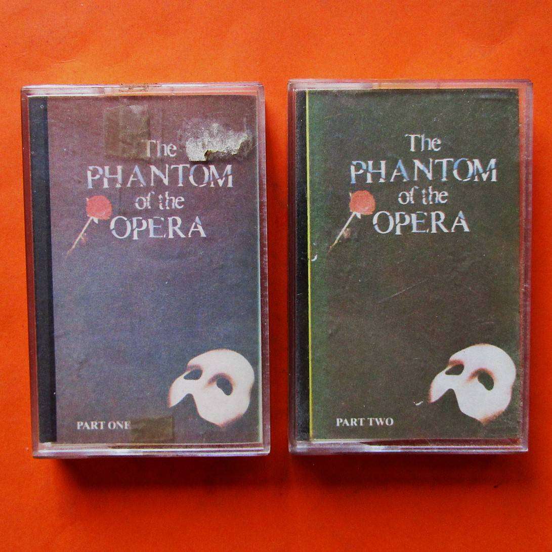 The Phantom of the Opera - Part 1 and 2 - Cassette Tapes (1987)
