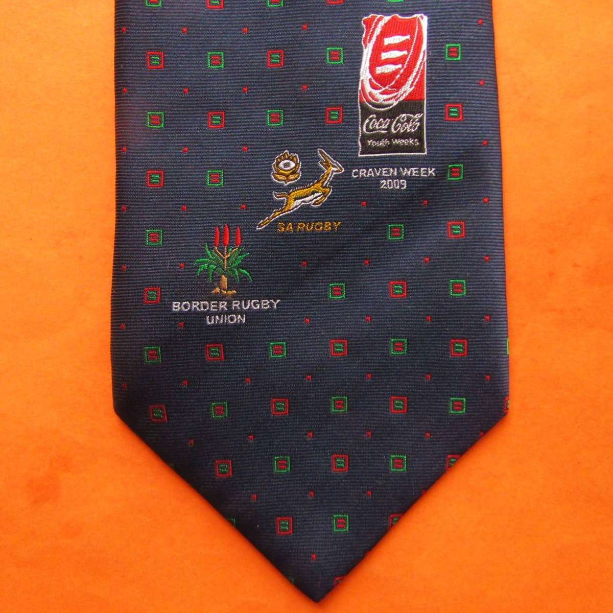 2009 Coca Cola Craven Week Rugby Neck Tie