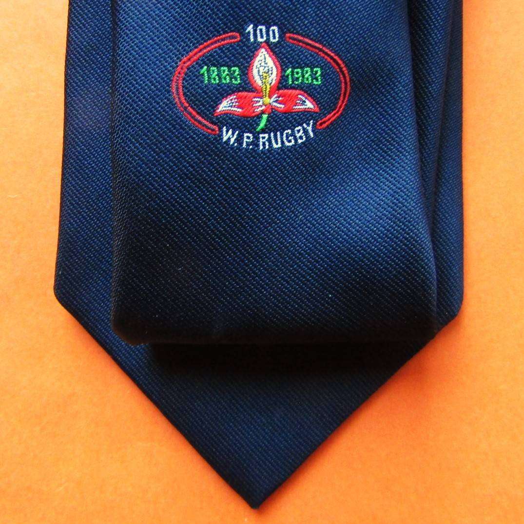 1983 WP Rugby 100 Year Neck Tie