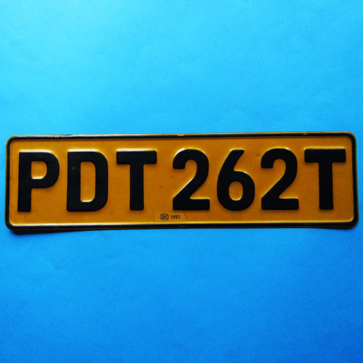 Old Transvaal Car Number Plate