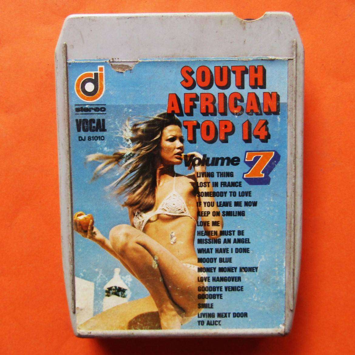 South African Top 14 - Volume 7 - 8 Track Cartridge Tape (1977)
