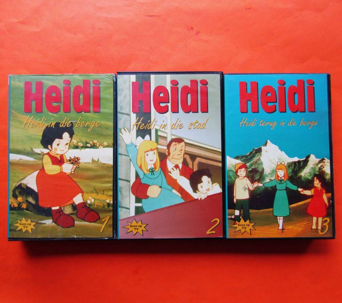 Heidi 1 to 3 - VHS Video Tapes