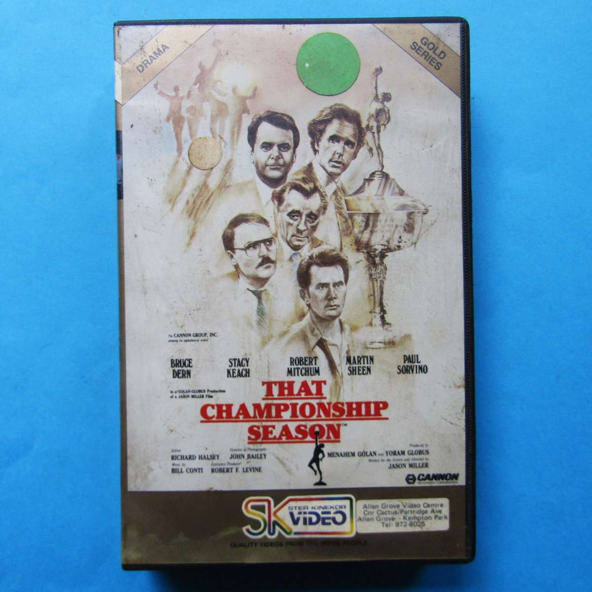 That Championship Season - Basketball Movie VHS Tape (1982)