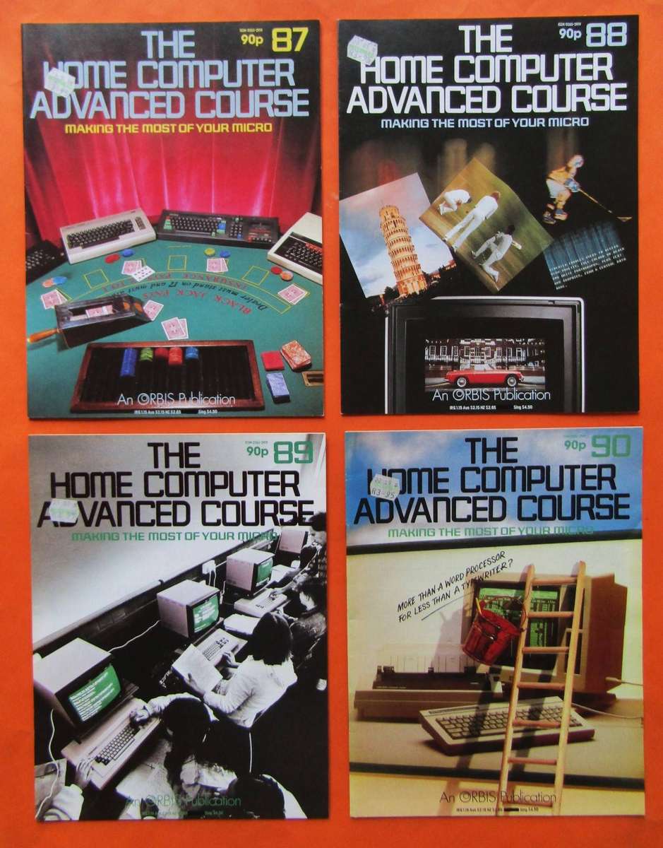 4 Home Computer Magazines from 1985