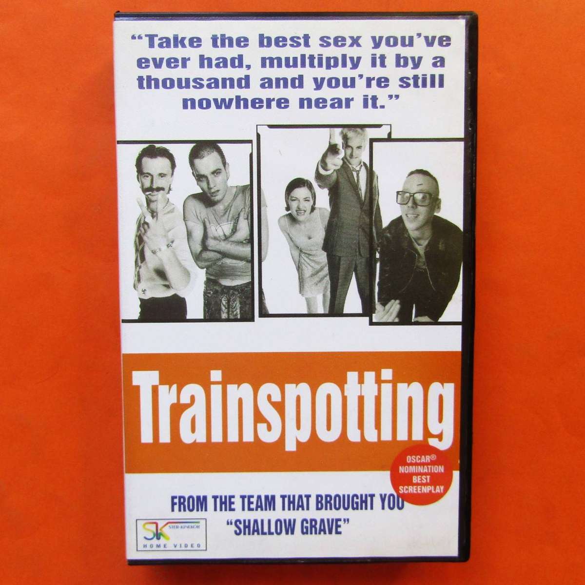 Trainspotting - Ewan McGregor - Movie VHS Tape (1996)