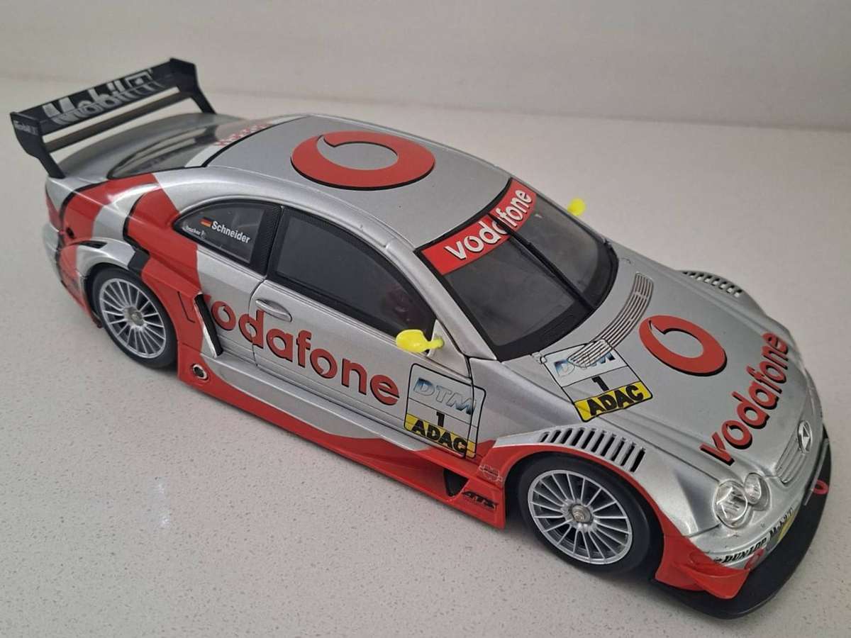 Old Maisto 1/18 Scale Mercedes-Benz CLK-DTM Car