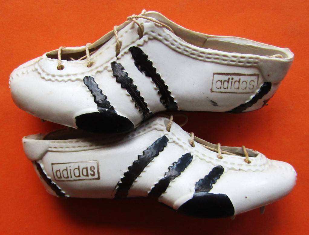 Old Miniature Adidas Spike Shoes