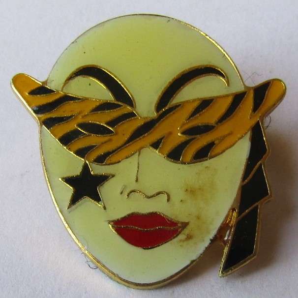 Old TV and Film Industry Pin Badge