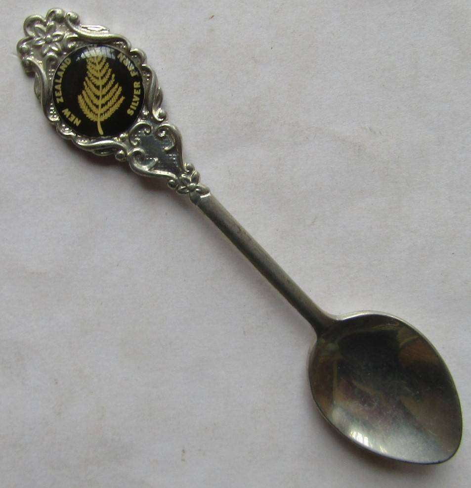 Old New Zealand Rugby Crested Spoon