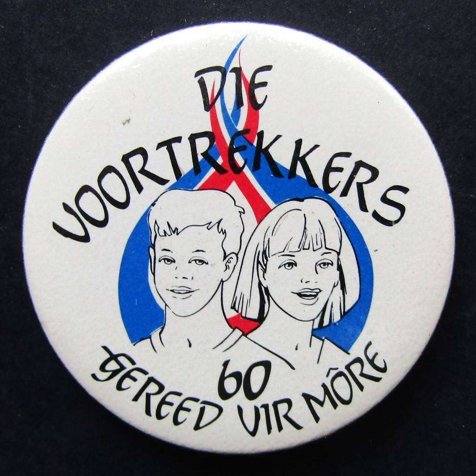 Die Voortrekkers 60 Jaar Lapel Pin Badge