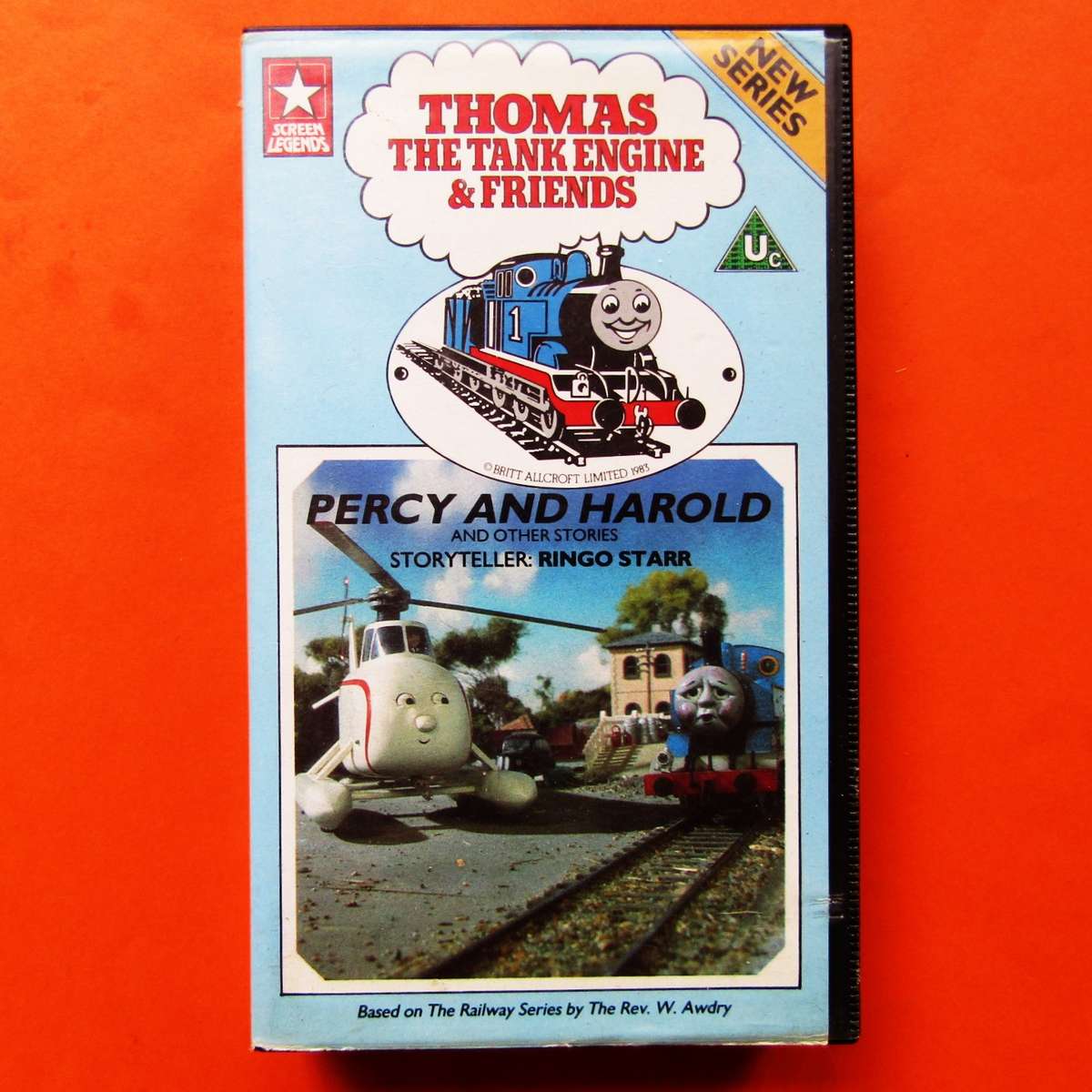 Thomas the Tank Engine & Friends - Percy and Harold - VHS Tape (1986)