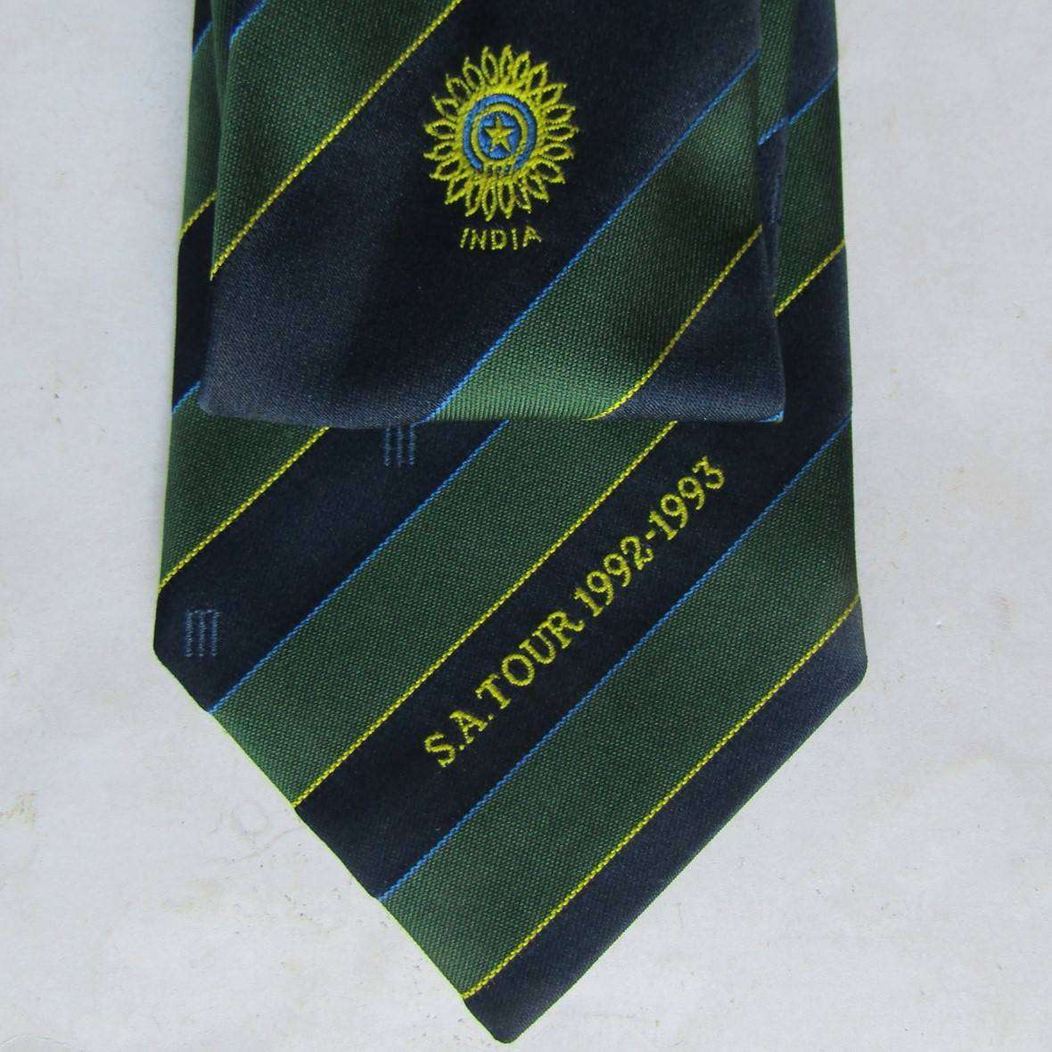 1992 - 1993 SA Tour India Cricket Neck Tie