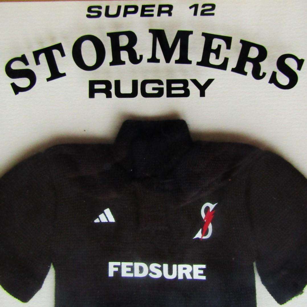Old Stormers Super 12 Rugby Framed Display