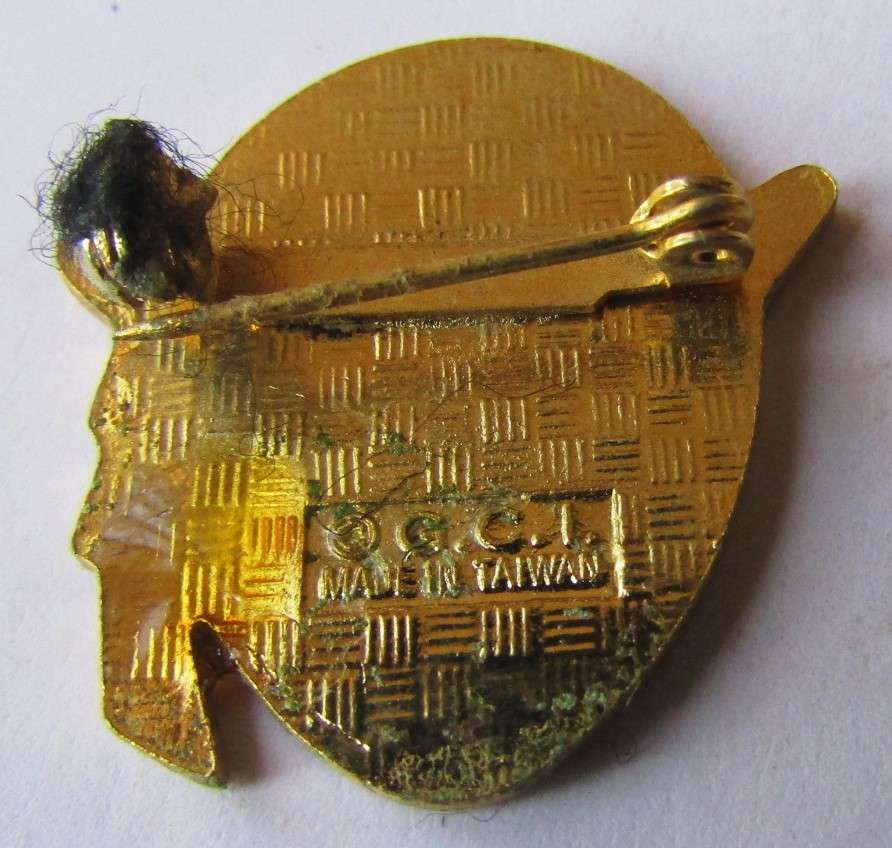 Old TV and Film Industry Pin Badge