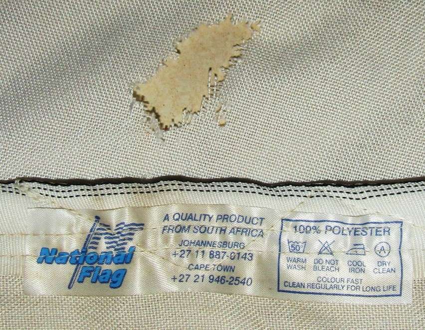 Large Old AA Automobile Association Cloth Banner