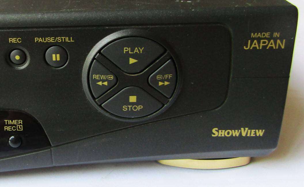 Panasonic VCR Video Cassette Recorder / VHS Player - Working