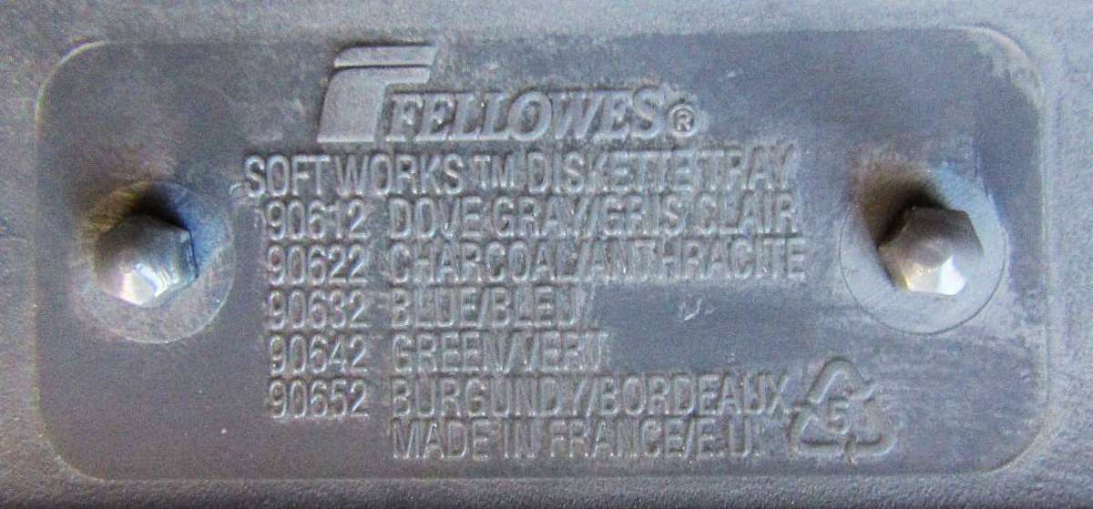 Old Fellowes Stiffy Disk Storage Case