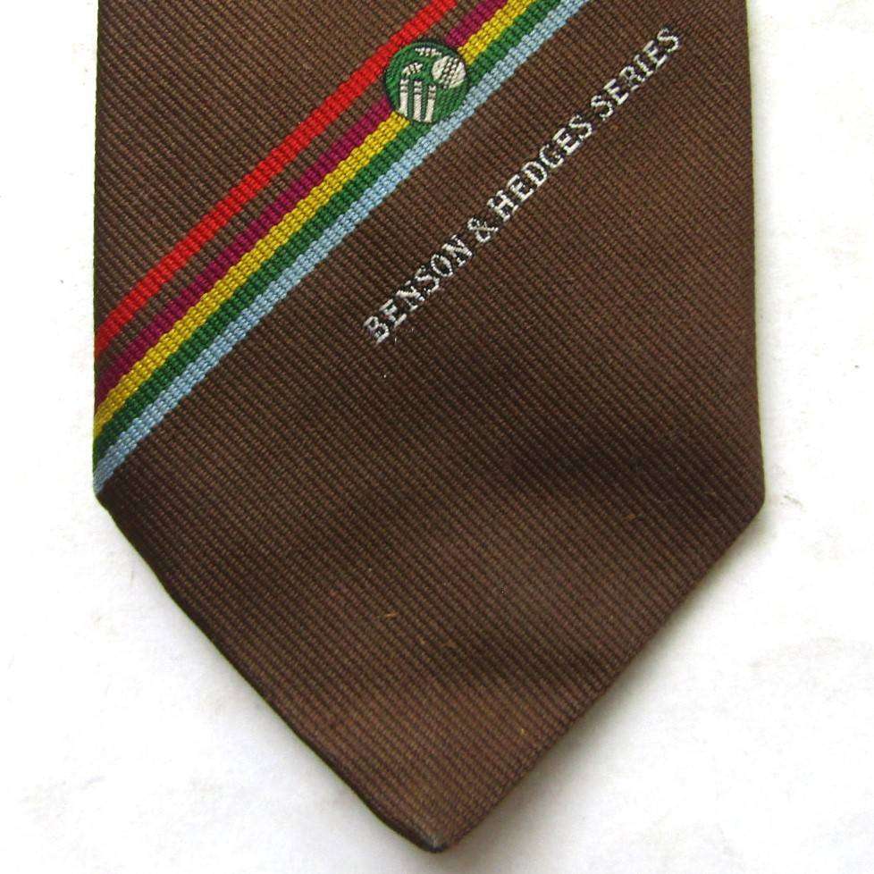 Old Benson & Hedges Cricket Neck Tie