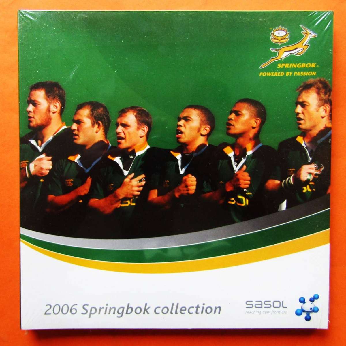 2006 Springbok Rugby Pin Badge Collection Album