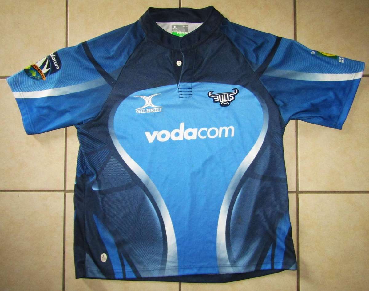 Old Gilbert Bulls Super 14 Rugby Jersey - Size 2XL