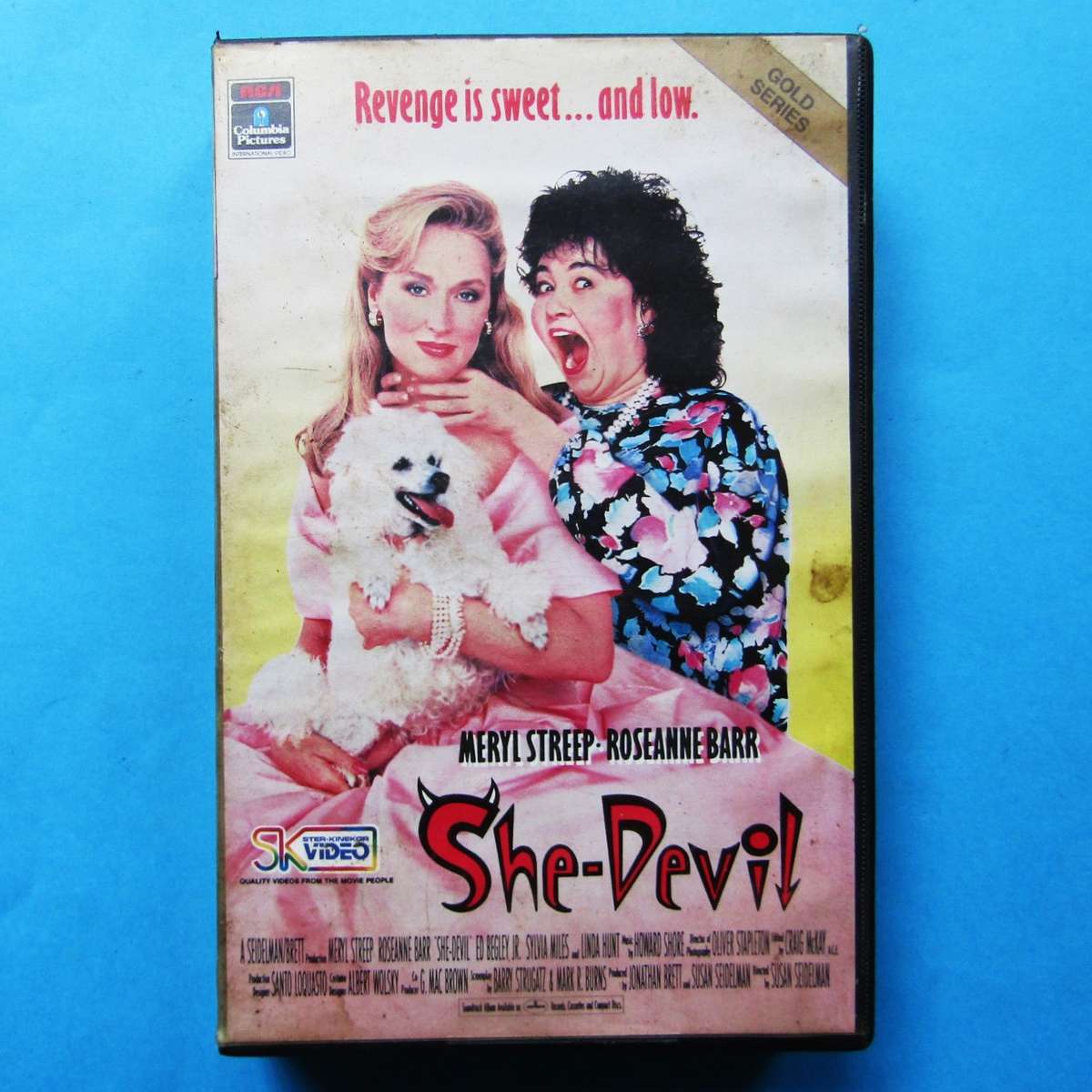 She-Devil - Meryl Streep - Dark Comedy Movie VHS Tape (1991)