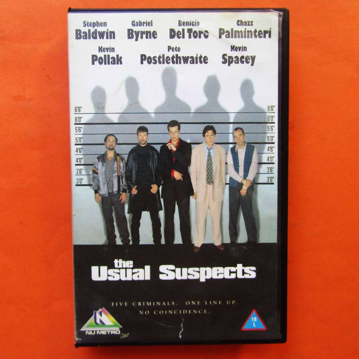 The Usual Suspects - Kevin Spacey - Movie VHS Tape (1995)