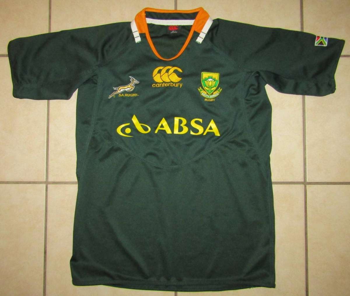 Old Springbok Rugby Jersey - Large Size