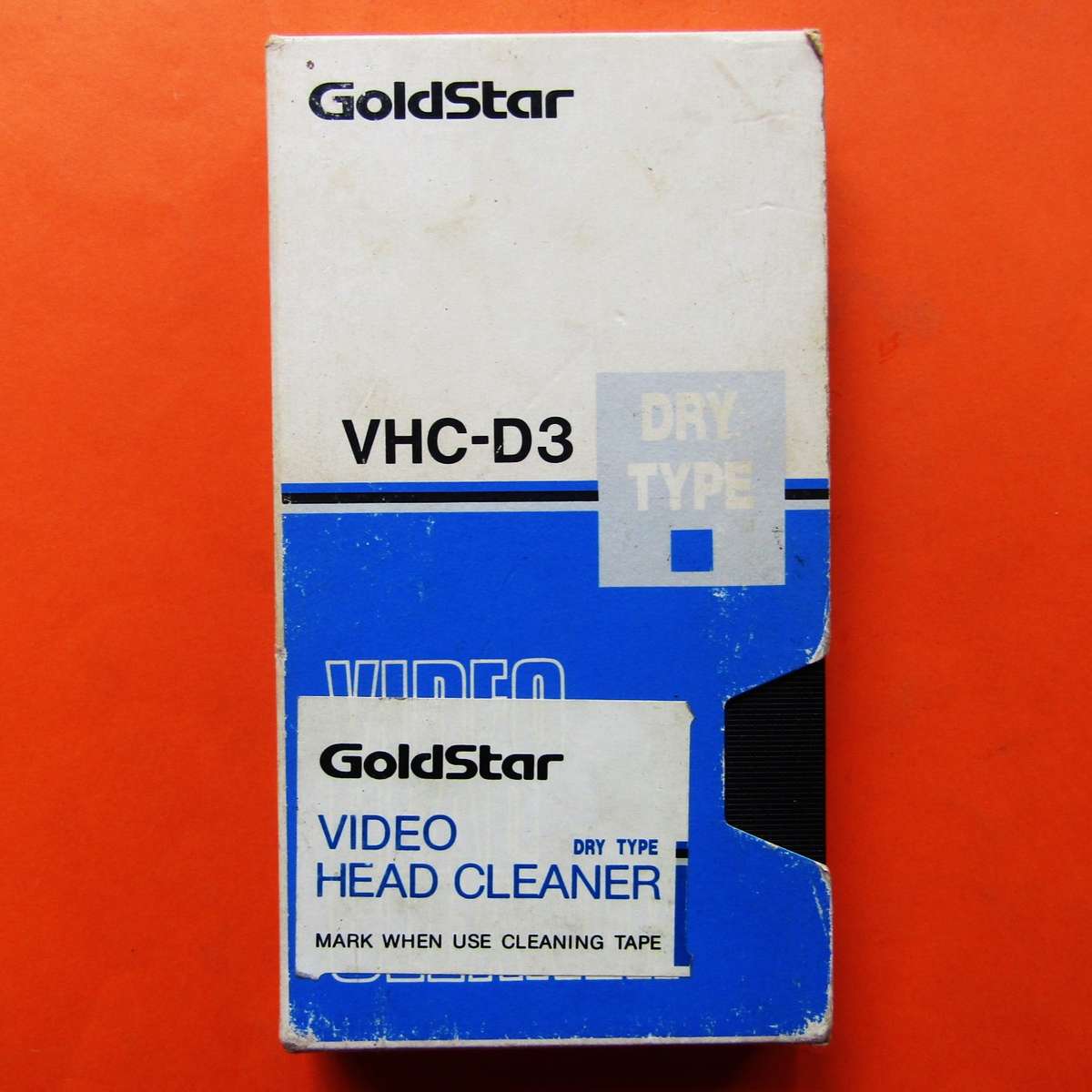 Old GoldStar VHS Video Head Cleaner