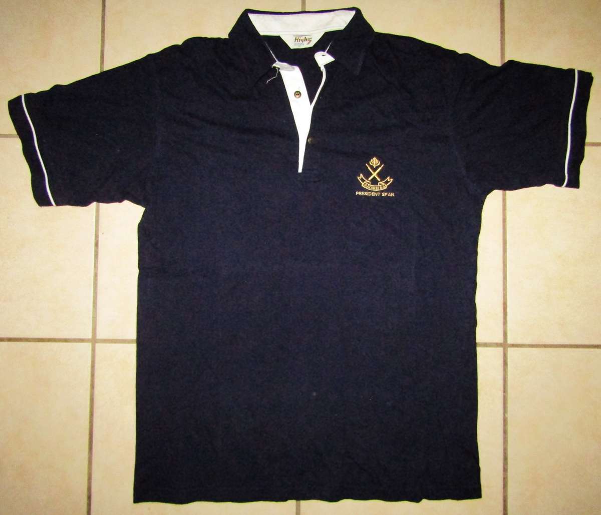 Old SA Jukskei President Span Shirt - XL Size
