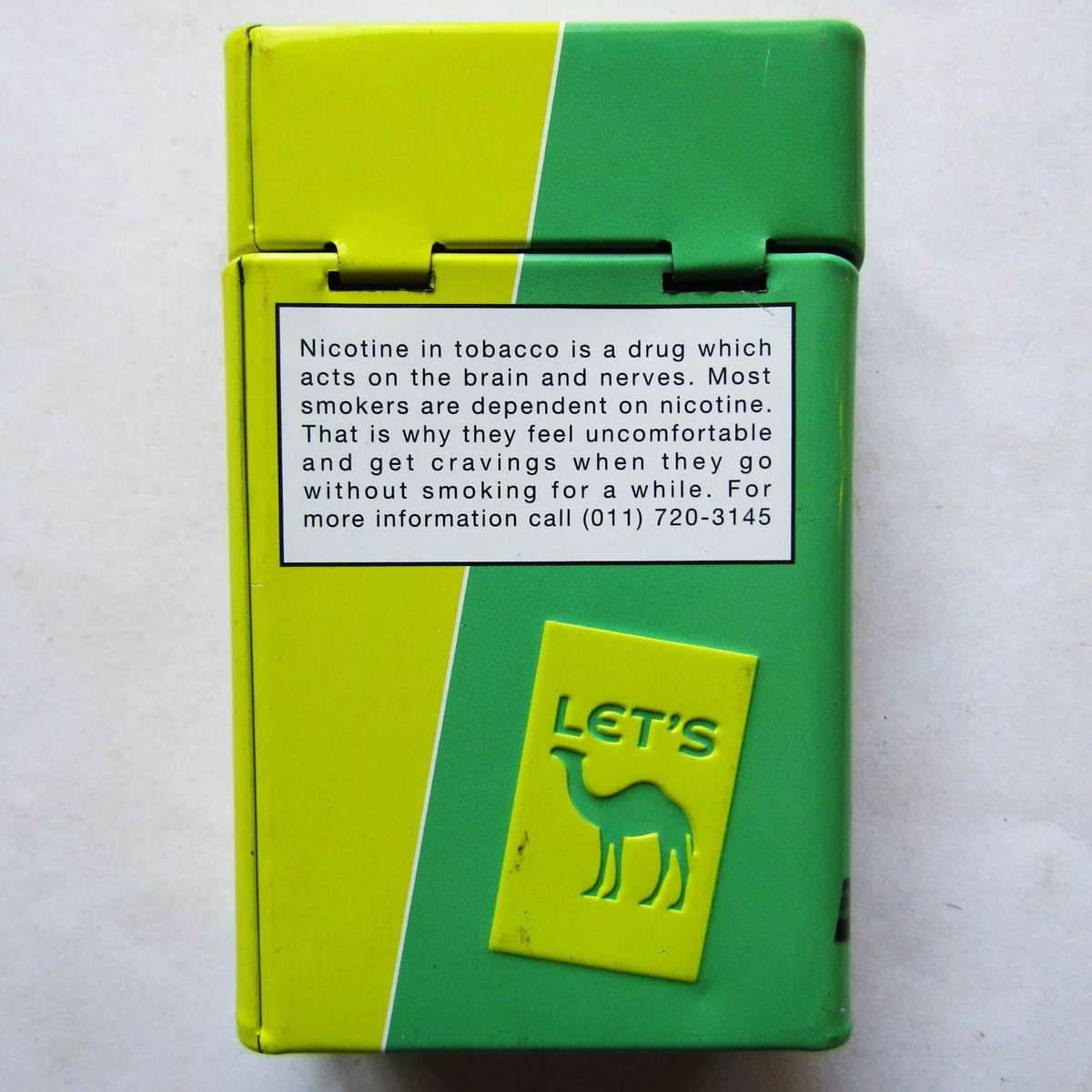 Old Camel Cigarettes Tin