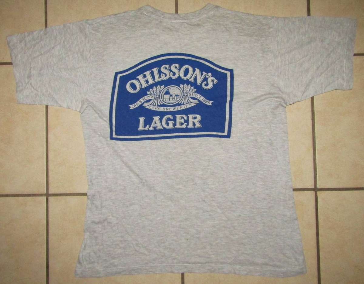 Old Ohlsson's Lager Beer Advertising T-Shirt