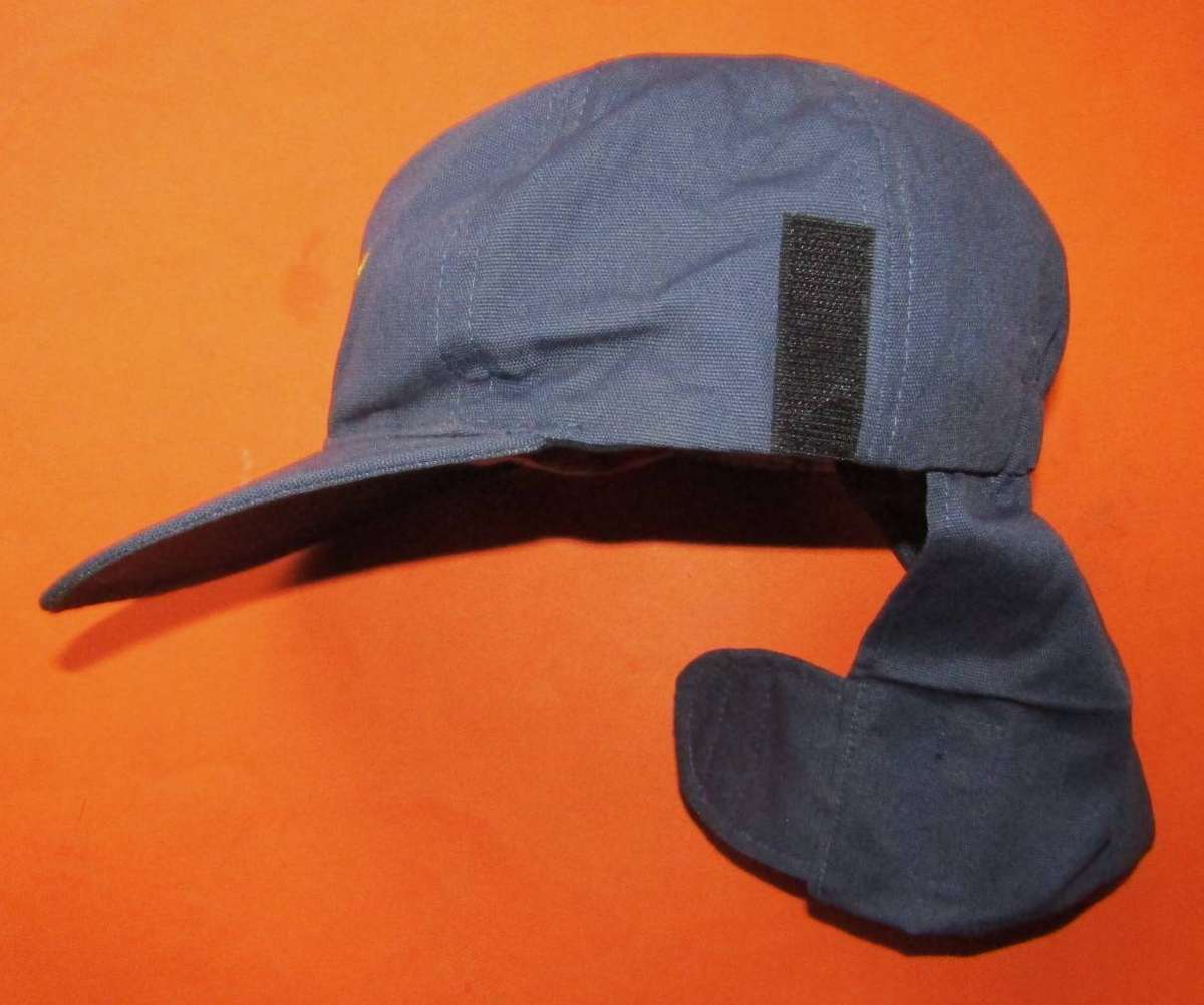 SAAF Blue Neck Flap Cap