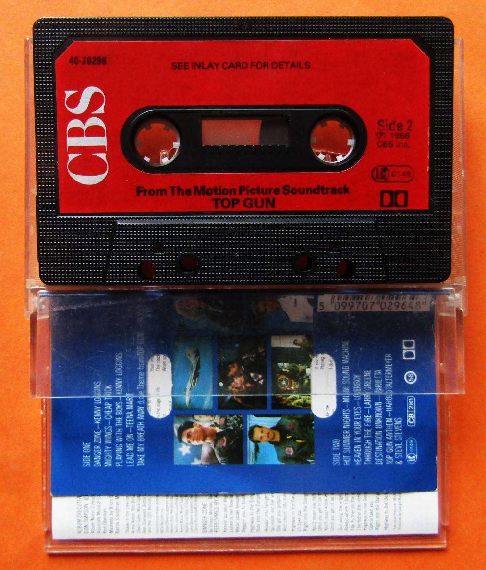 Top Gun - Motion Picture Soundtrack - Cassette Tape