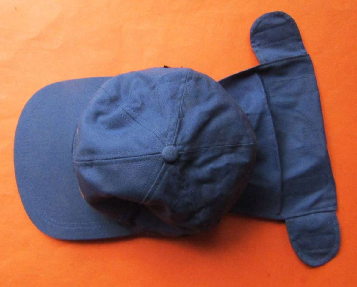 SAAF Blue Neck Flap Cap