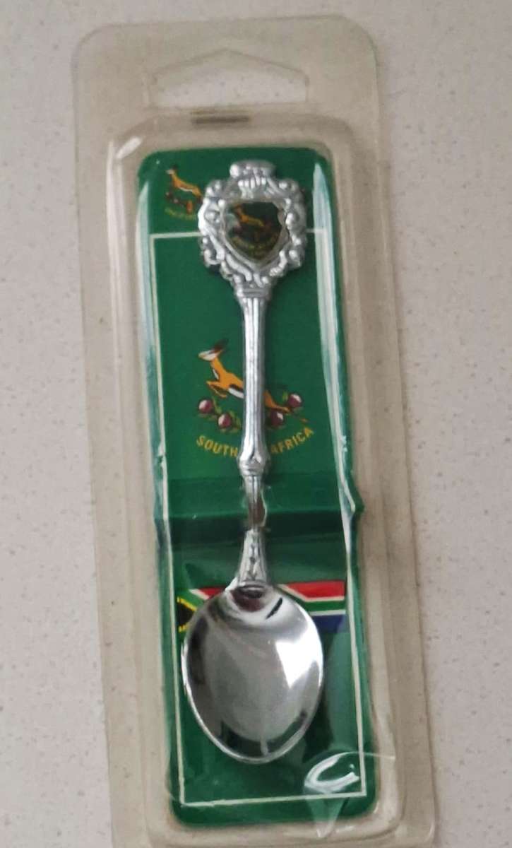 1995 Springbok Rugby Spoon in Original Box